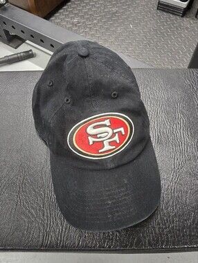 '47 San Francisco 49ers Black Cap with Red & Gold Logo